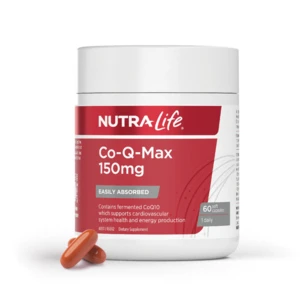 (PRE ORDER) Nutra-Life CO-Q-MAX 150mg shelf life 2 yrs
